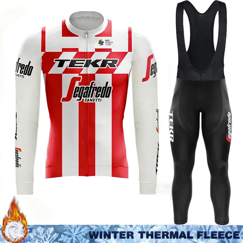 

Mountain Bikes Fleece Jersey Cycling TEKR Men's Bicycle Clothing Thermal Jumper Winter Sets Clothes Man 2026 Road Mens Jackets