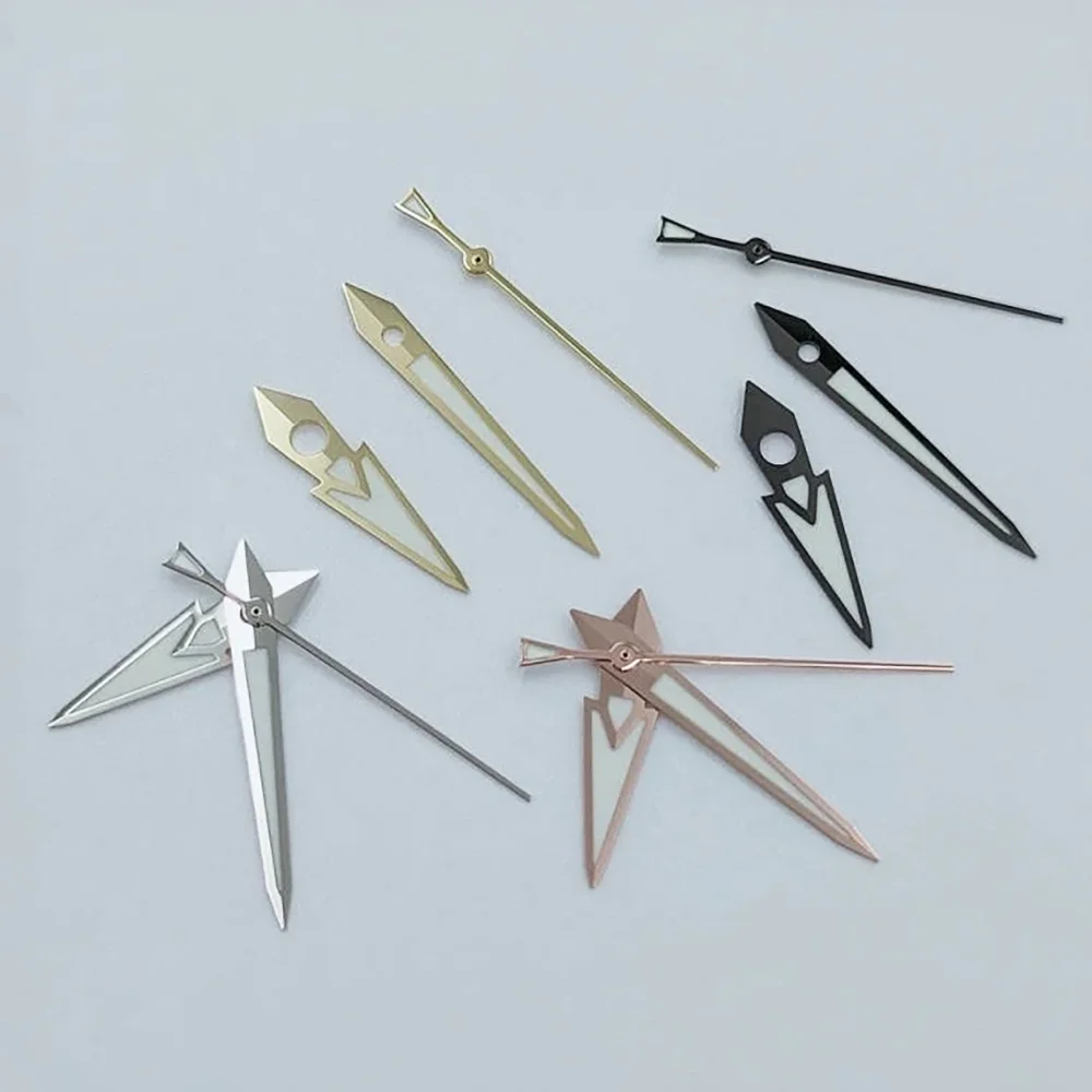 

Watch Accessories Watch Pointer Green Luminous Watch Hands Suitable for NH35 NH36 7S26 7S36 4R35 4R36 Movement 12.5*12.5*8.5mm