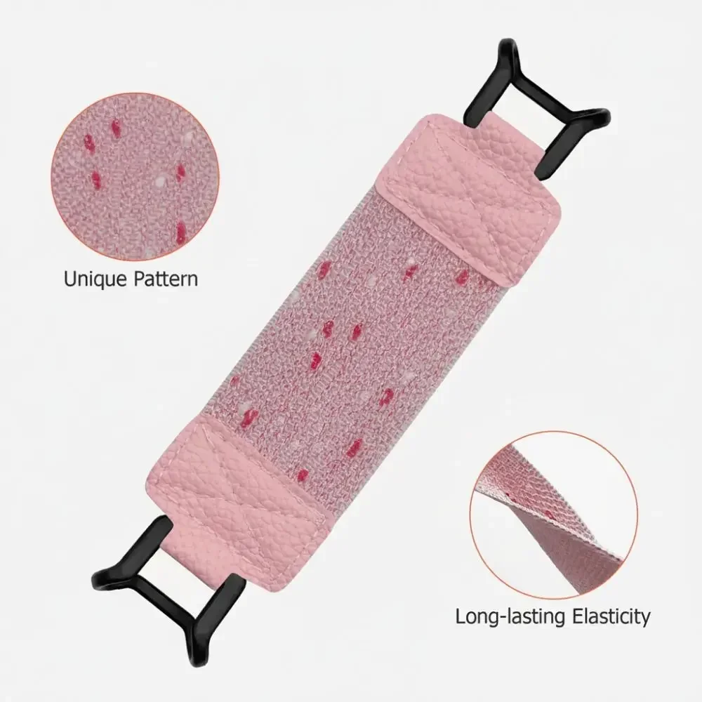 Glittery Tablet Hand Strap Elastic PU Leather EReader Holder Security for Kindle/Kobo/Voyaga/Lenovo/Sony 6-8