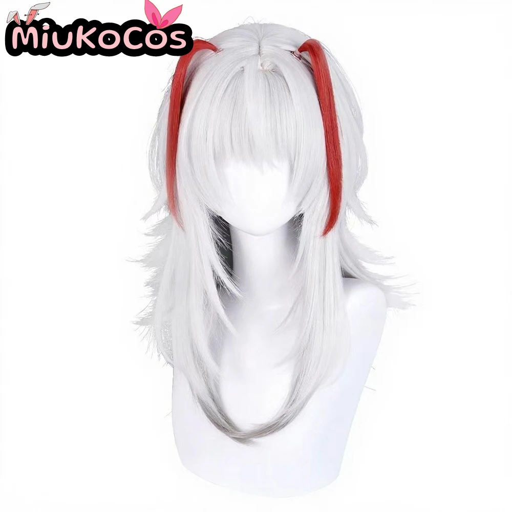 IN STOCK Wiš'adel W's Alter Cosplay Wig MiukoCosplay Game Arknights Cosplay Long Hair view 5