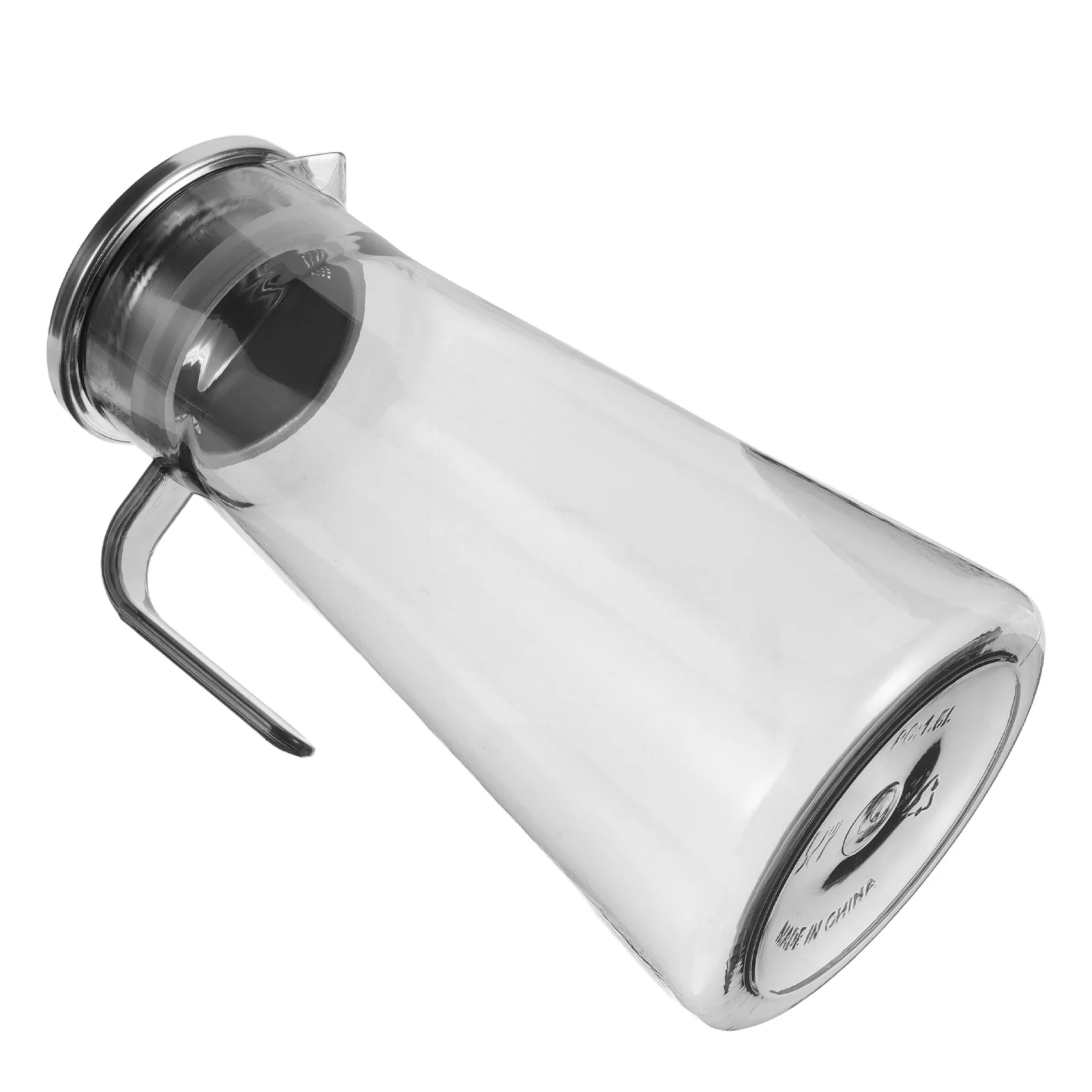 

1.5L Reusable Acrylic Drink Pitcher Portable Transparent Beverage Dispenser Cold Hot Water Jug Lemonade Iced Tea Carafe With