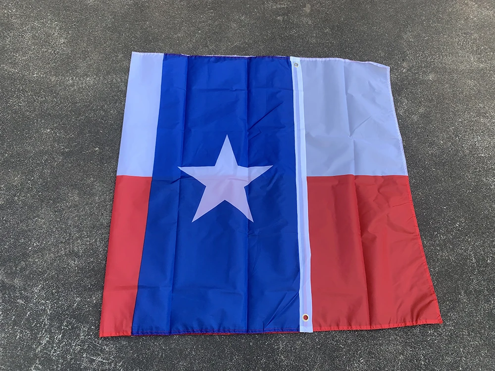 Z-ONE FLAG 3x5 Ft TEXAS  Flag 90x150cm polyester hanging  TEXAS TX American Lone Stars USA state  Flag