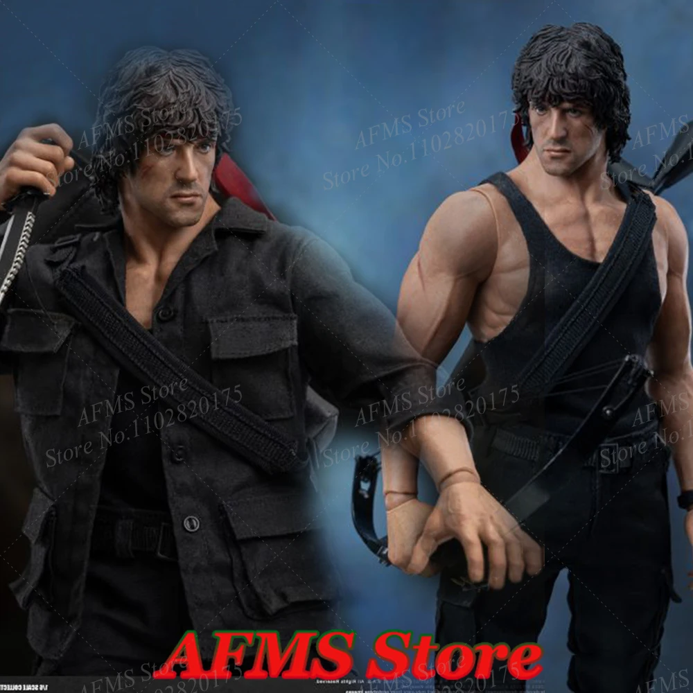 

Threezero 3Z03280W0 1/6 Collectible Figure Veteran Rambo Hero Dolls Full Set 12'' Action Figure Body Best Collection Gift