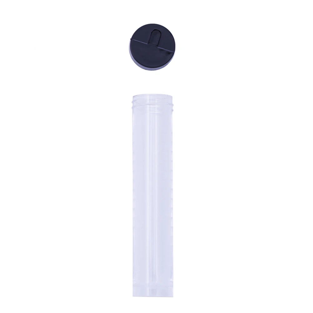 

10pcs Sealed Needle Storage Tubes Plastic Transparent Durable Holder For Sewing Crochet Knitting 11Cm 38# Lightweight Portable