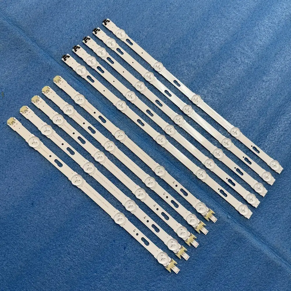 

10 шт./компл. светодиодная лента для Samsung UE40JU6472U UE40JU6072U UE40MU6125U UE40MU6122U UE40MU6120U UE40MU6100U UE40MU6100W UE40MU6195U