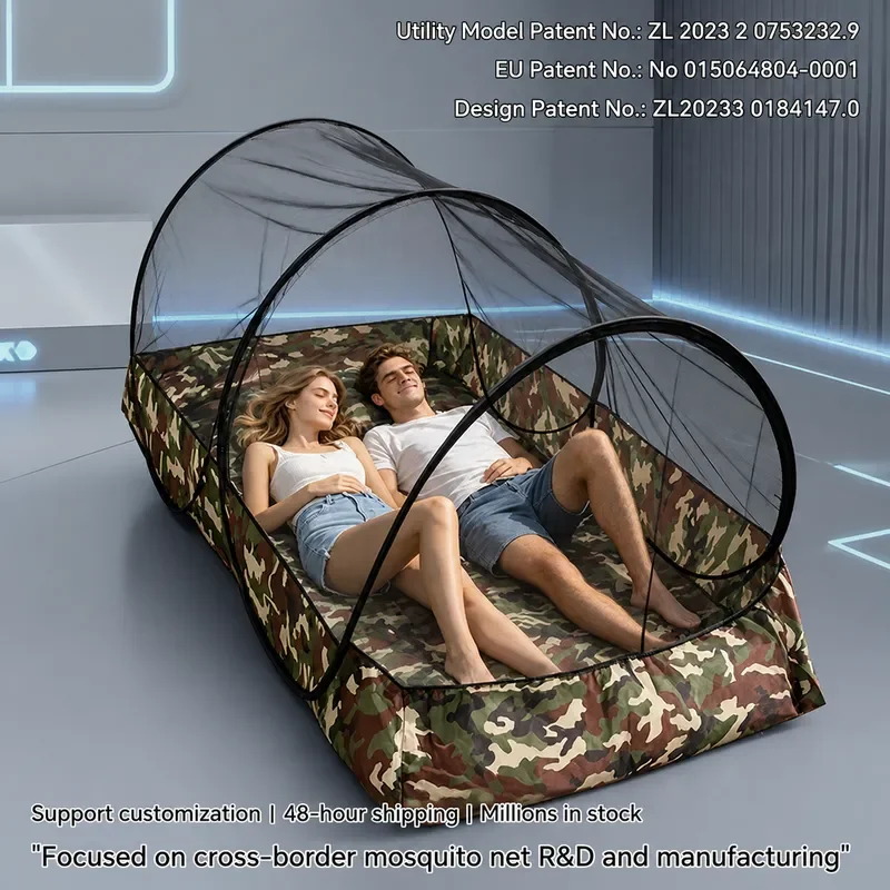for Installation-free Portable Outdoor Mosquito-proof Tent Travel Foldable Mountain Climbing Camping Net Second Open Canopy