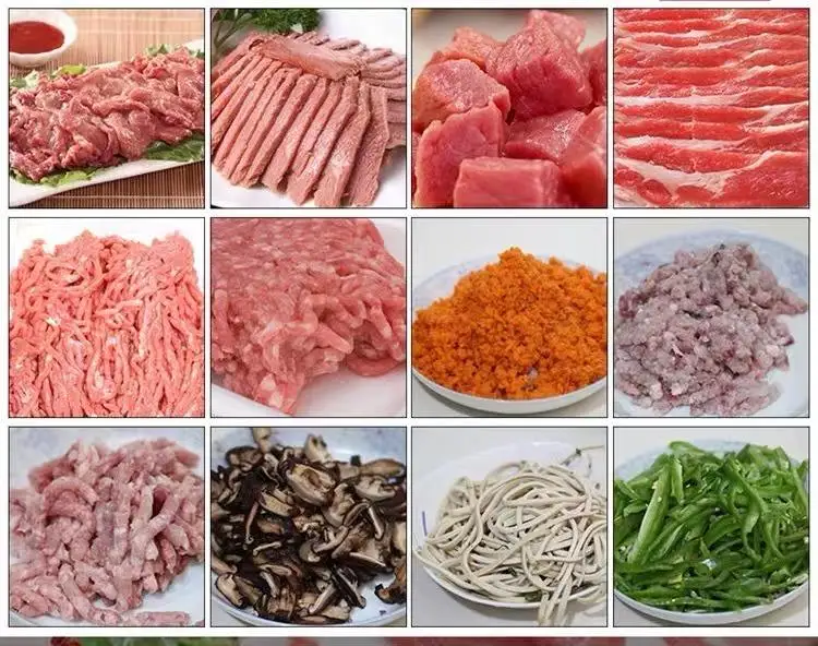 Picture 3: High Efficiency Automatic Meat Cutting Machine New Condition Crusher for Fresh Meats