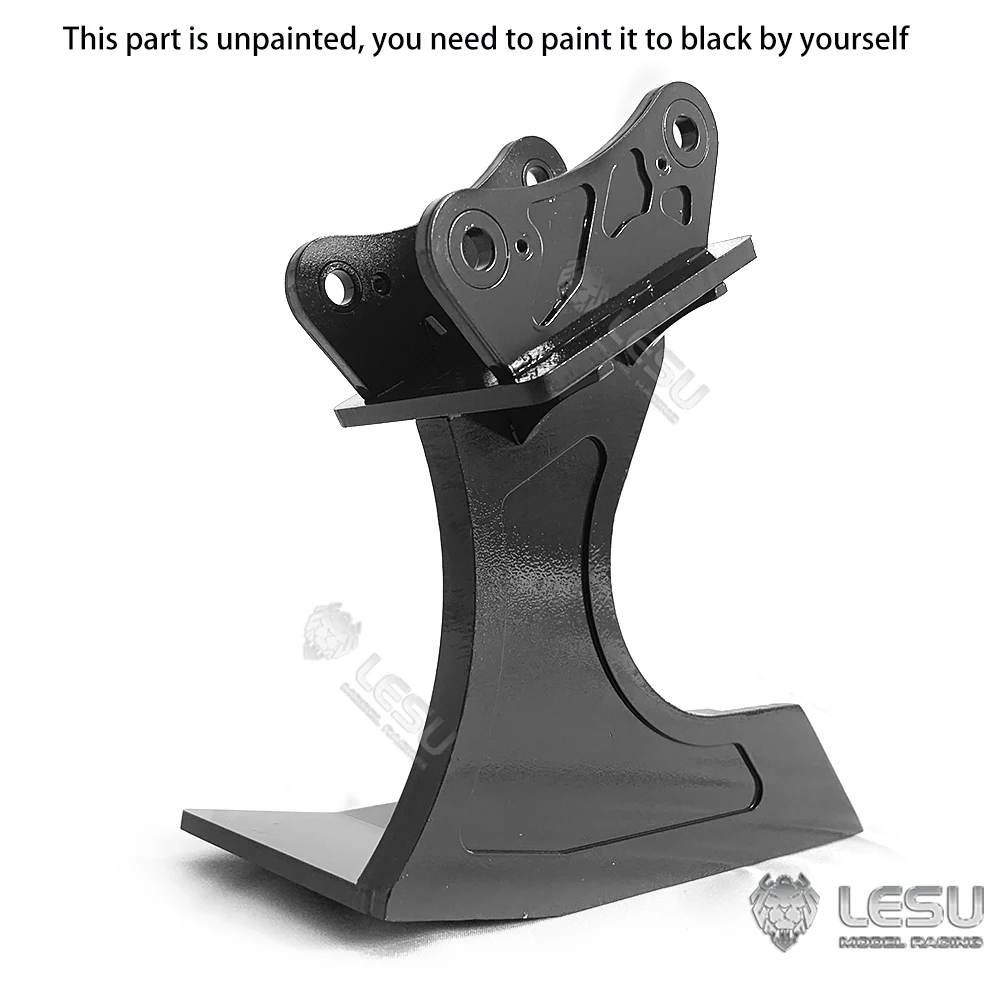 LESU 1/14 Hydraulic RC Excavator Spare Parts Metal Compactor For Hydraulic Digger ET35 Unpainted Trucks Modified Parts TH21459