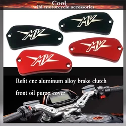 Front Brake Clutch Reservoir Cover For MV Agusta Brutale 800 750 910 920 989 1078 1090 F4R F4 312 Motorcycle Master Cylinder