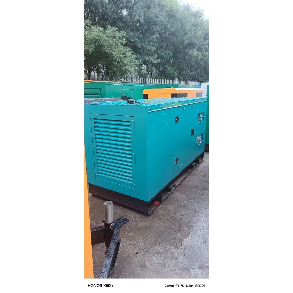 High Quality 30Kw Silent Generator Set Low Noise Soundproof Remote Start Portable Generator Set