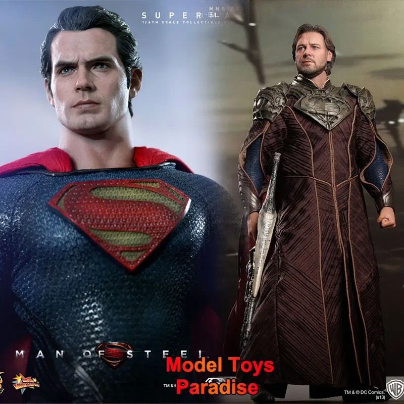 HOTTOYS HT MMS200 MMS201 1/6 Men Soldier Superman Father Jor-El Super Hero Full Set 12inch Action Figure Collectible Toys Gifts