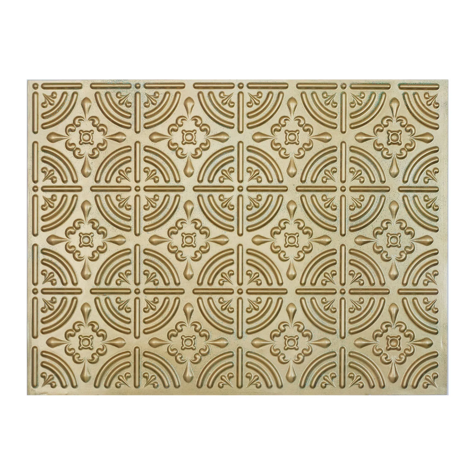 Decorative tin wall tile, Easy to Install PVC Panels, for Nightclub PLB18 Brass verdigris 10pcs/lot