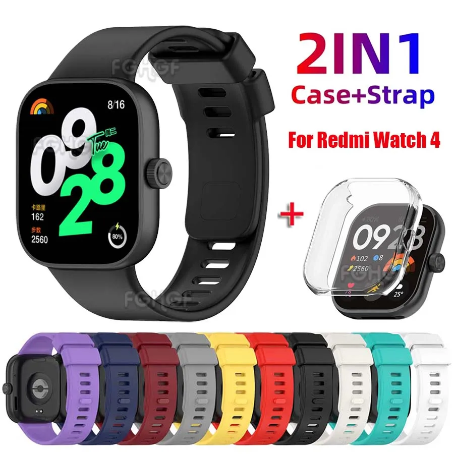 حزام بديل لساعة Xiaomi Redmi Watch 4، سوار معصم كوريا لساعة Redmi Watch 4، ملحقات حماية