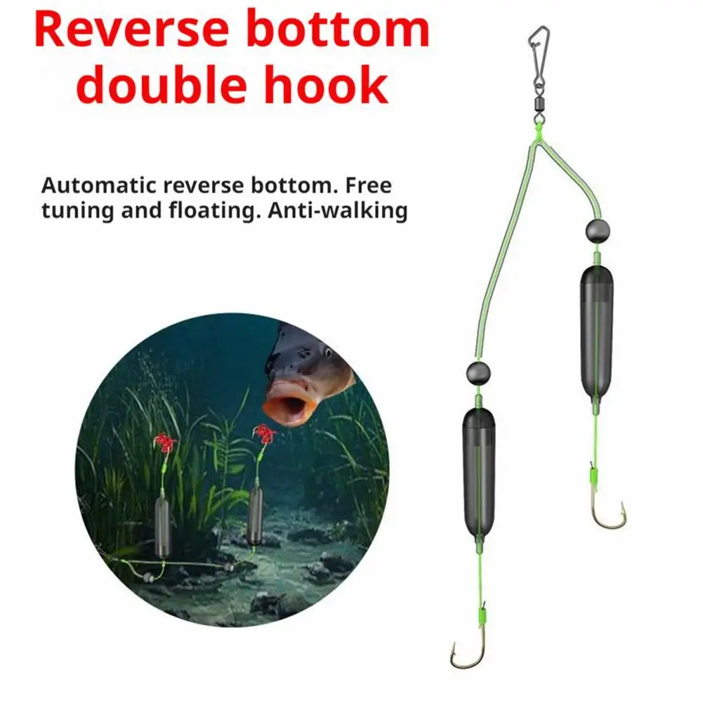 Fly Fishing Float Tube Strike Indicators Bobbers Floating Bottom Tear Rigs Drop Boat Fishing Rig V3G5