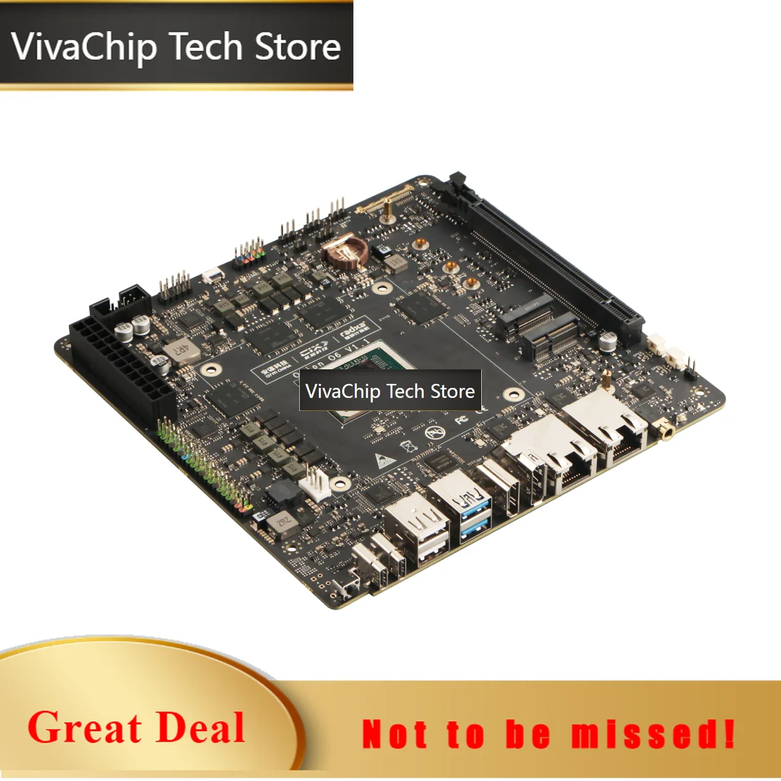 VivaCTRadxa Orion O6, World's First Open ARM V9 Mini ITX Motherboard, 12-core CPU, 28.8TOPs NPU, LPDDR5 And PCIe Gen4 16-lane