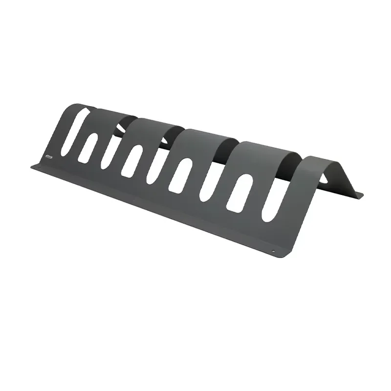 Heavy Duty Metal Bike Rack Outdoor 5 Bicycle Parking Stand Fence Style Storage Holder for Garden Yard Secure Cycle Display