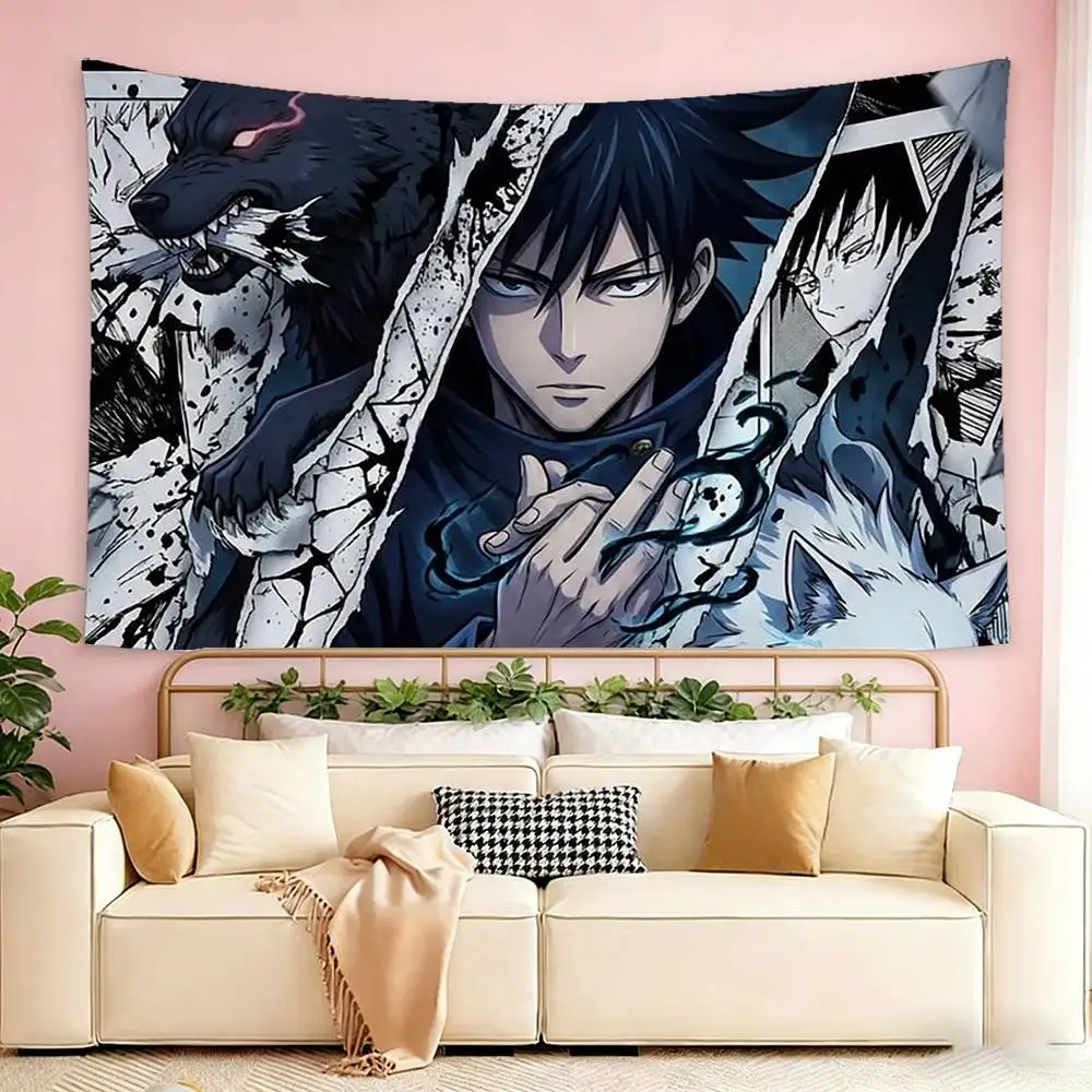 Fushiguro Megumi Flags Suitable For Party Club Outdoor Interior Wall Decoration Banner Fans