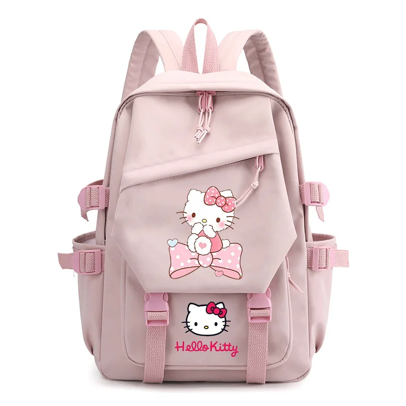 Sanrio Hello Kitty cartoon print lightweight breathable student schoolbag cute Kulomi large capacity waterproof girls backpack