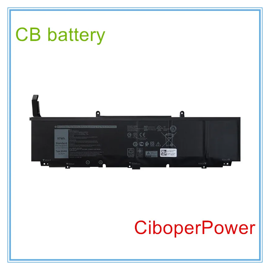 

97Wh XG4K6 Battery for 17 9700 5750 F8CPG 5XJ6R 01RR3 XG4K6, 01RR3, F8CPG