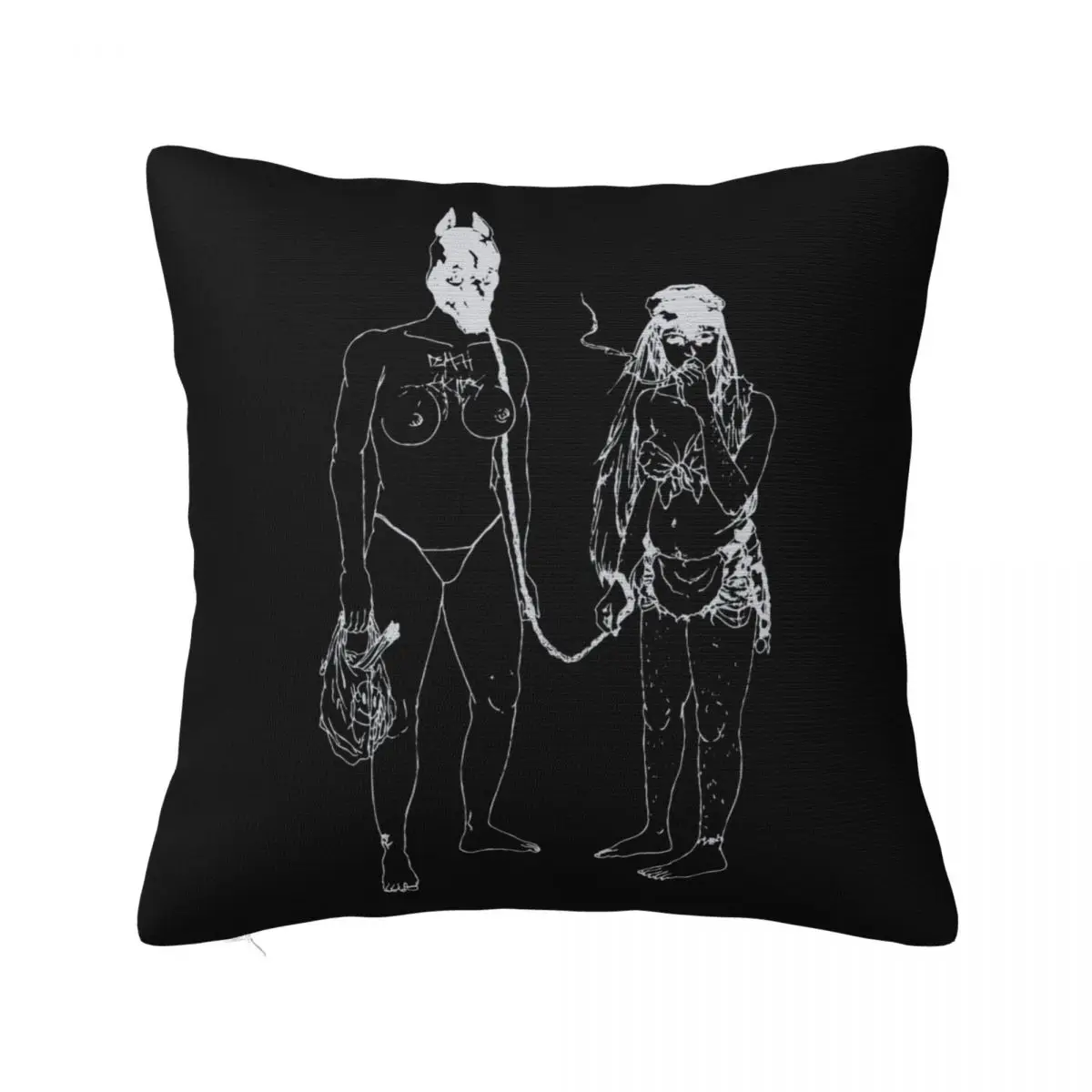 

Death Grips The Money Store Pillowcase Printed Polyester Cushion Cover Decoration Pillow Case Cover Home Zippered 45X45cm