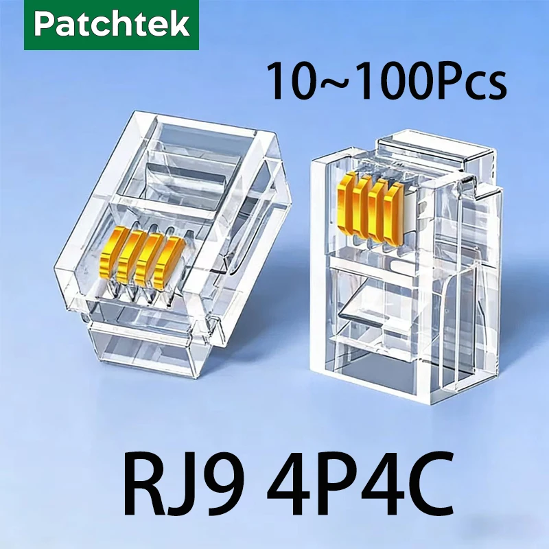 Patchtek RJ9 4P4C M…