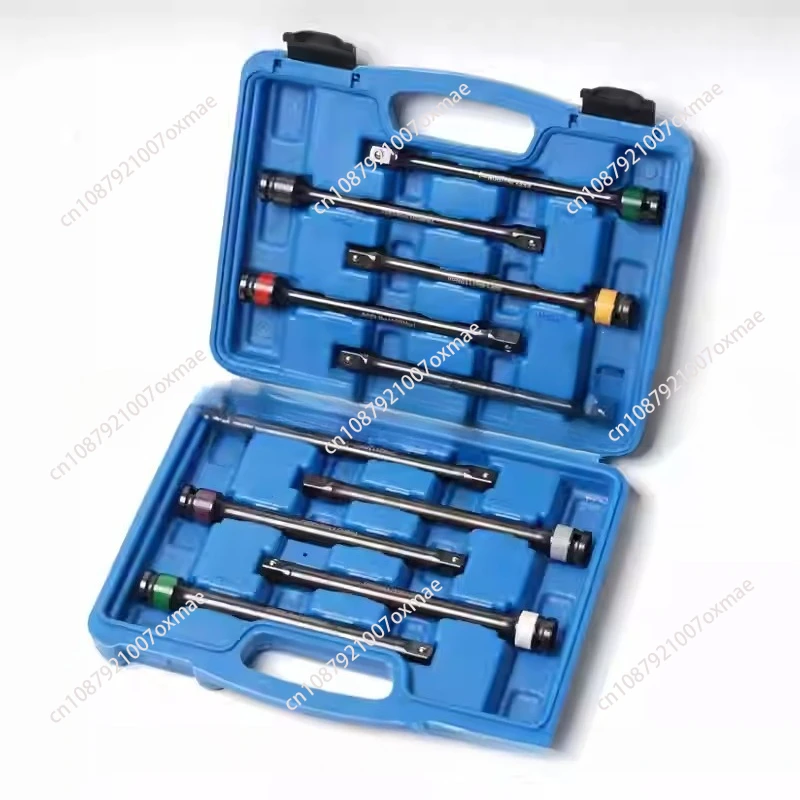 

Набор удлинителей для ограничения крутящего момента серии 1/2 дюйма с квадратной головкой, крутящие палочки для безопасных стопорных гаек с проушинами