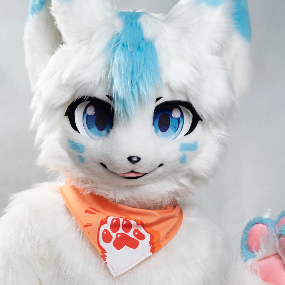 ‌Fursuit Bandana Furry Accessory  Triangle Scarf Triangle Neck Wrap  Adjustable