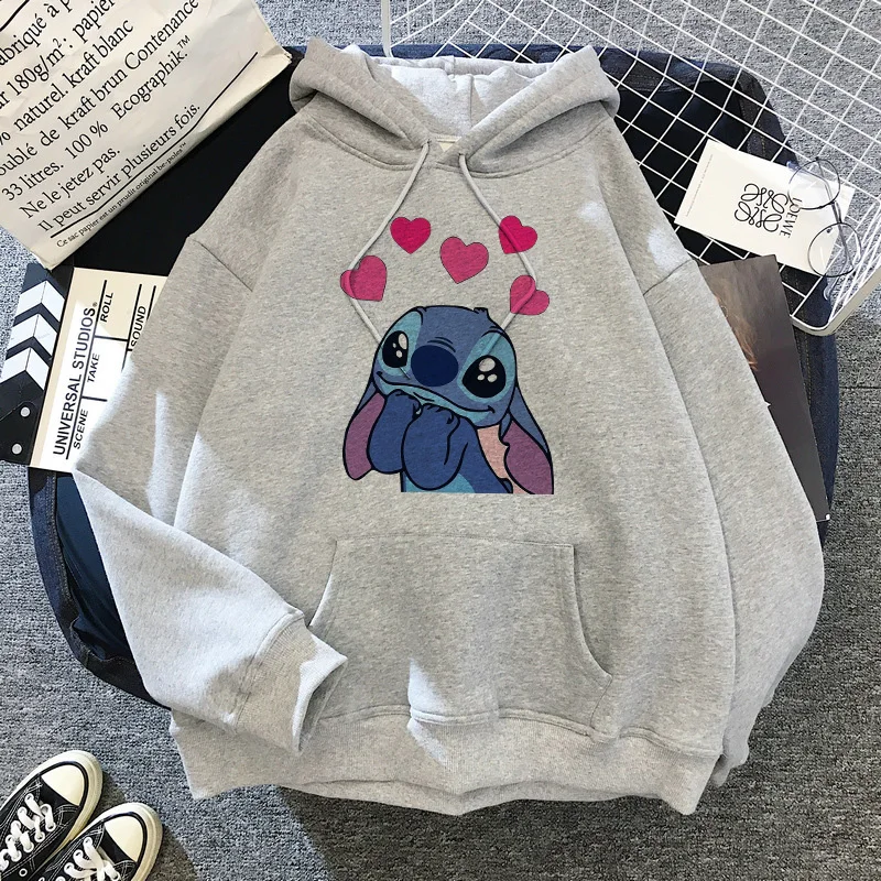 2024 Hot Sale Kids Hoodies Stitch Disney Hoodie Sweatshirt Kids Boys Girls Harajuku Sweatshirts Stich Children Sweatshirts