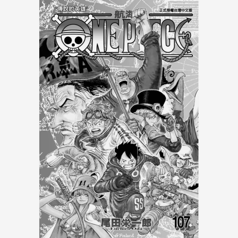 

ONE PIECE 107 Eiichiro Oda Dongli Publishing 9786260203566 Book