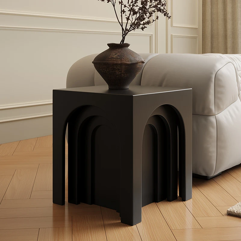 

Creative sofa side few antique French corner few mini small coffee table 2025 new living room bedroom side table
