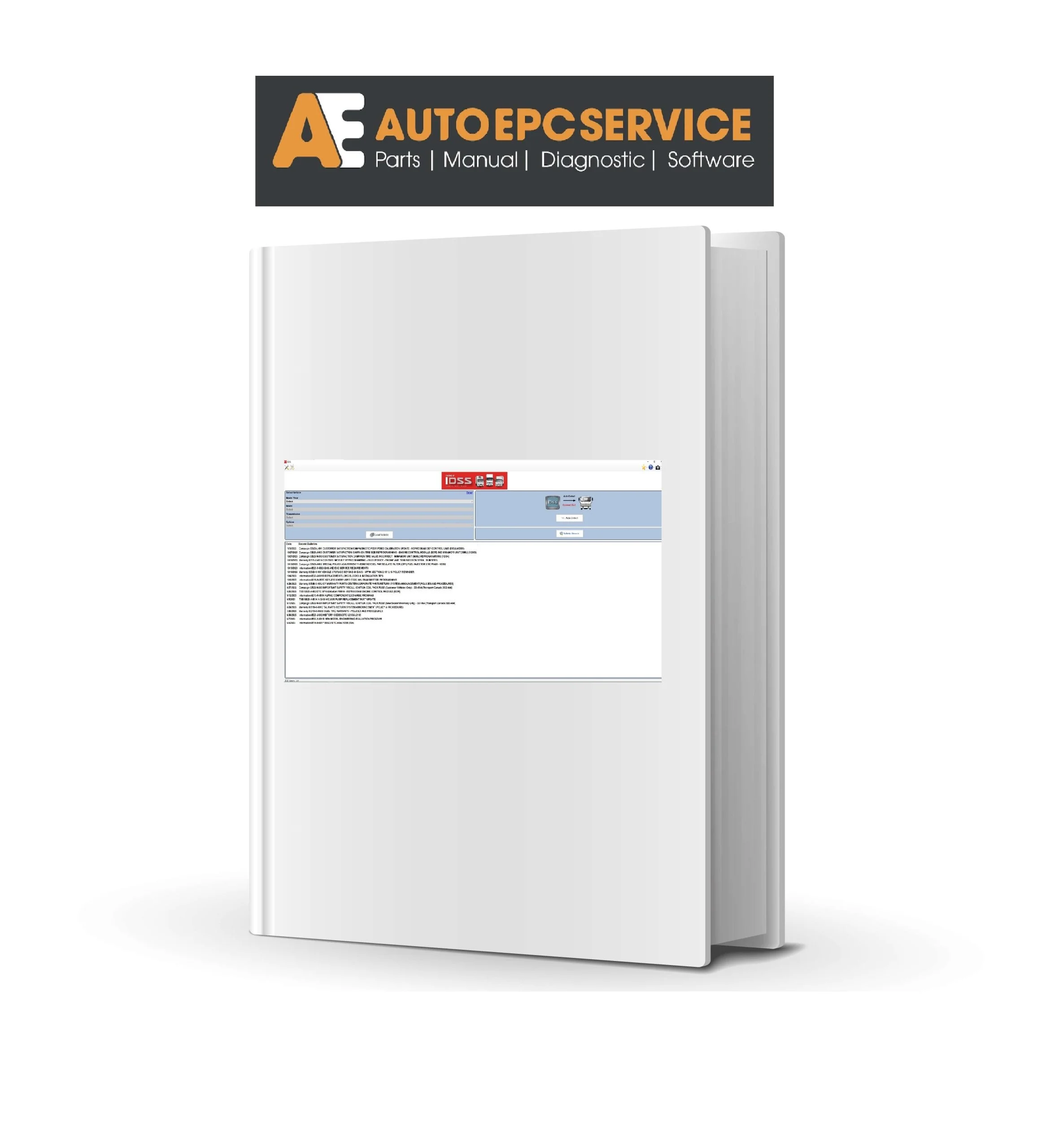 AutoDVD Isuzu Diagnostic Service System (New US IDSS ) [2026]+Keygen