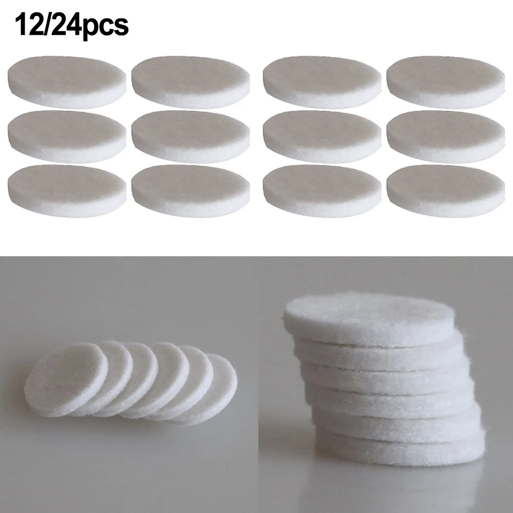 12/24pcs Replacement Aroma Pads For Core Mini / H128 Air Purifier, Essential Oil Diffuser Cotton Filters Pack