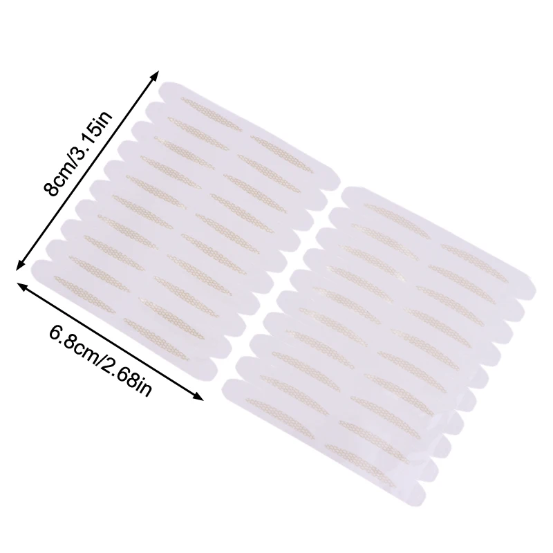 60/100/120 패치 손잡이가 있는 이중 눈꺼풀 스티커 자연스럽고 눈에 보이지 않으며 오래 지속되는 쉐이핑 빅 아이 뷰티 테이프 도구