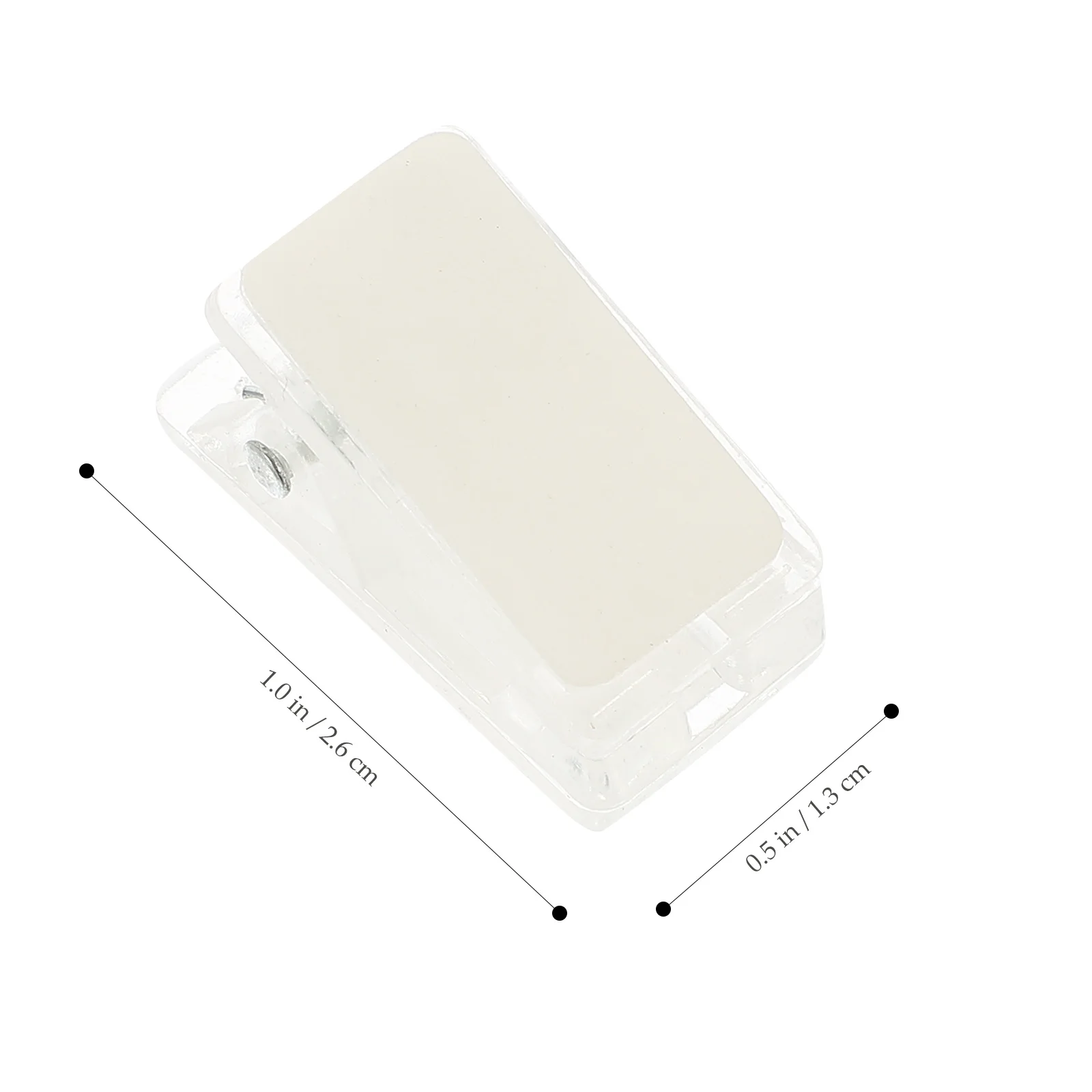 STOBOK 30 Stück selbstklebende Clips, doppelseitig, klebrige Federklammern zum Aufhängen an der Wand, für Poster, Fotos, Papiere, einfache Organisation