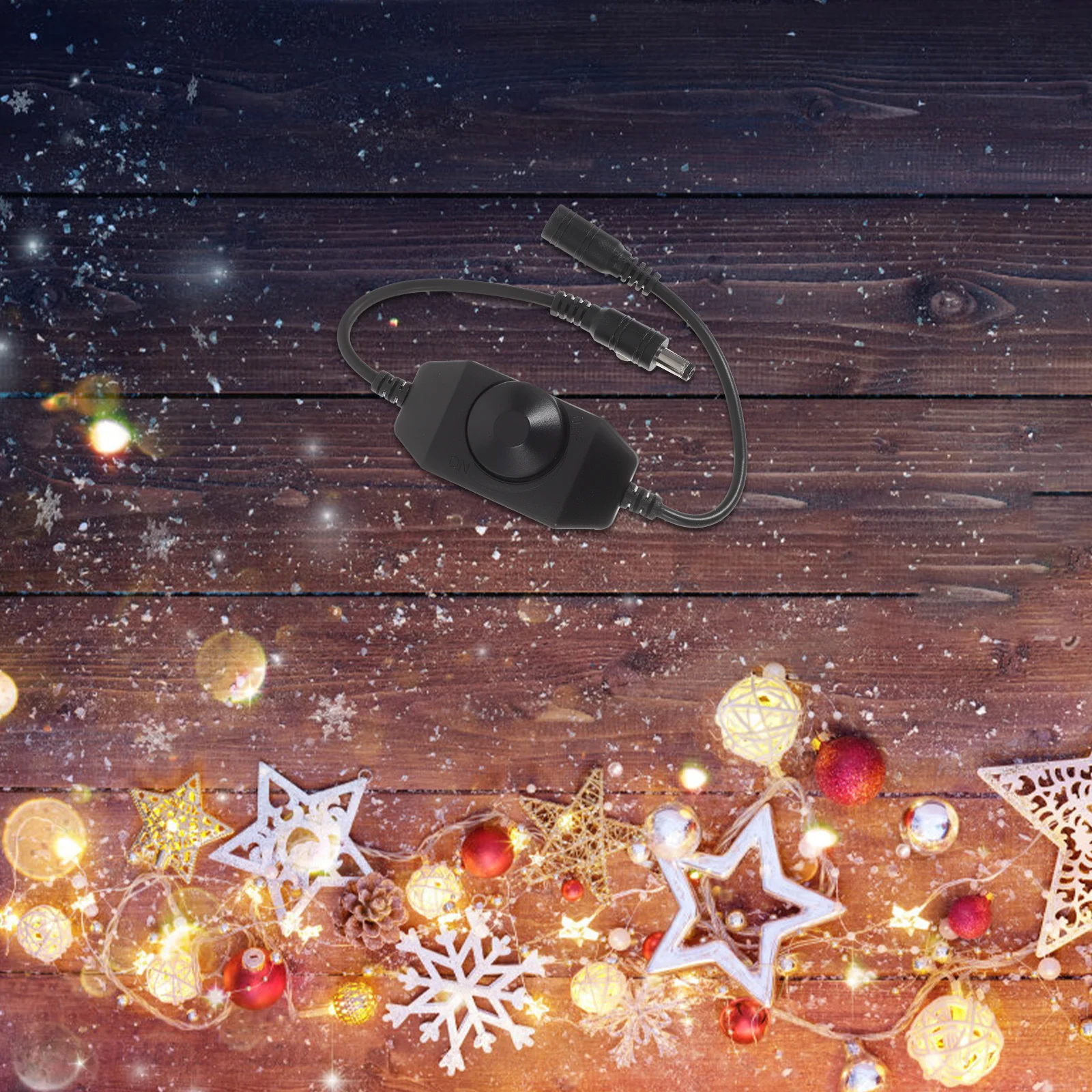 

3Pcs Single Color LED Dimmer Rotary Knob Controller Brightness Adjustment for LED Strip Rope Light Lamp Dimmer