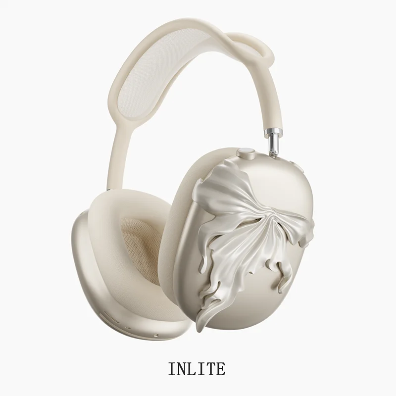 

New Decoration Protective Case for AirPods Max with Fish Tail Decoration for Apple Headphones Fashion Earphone Accessories