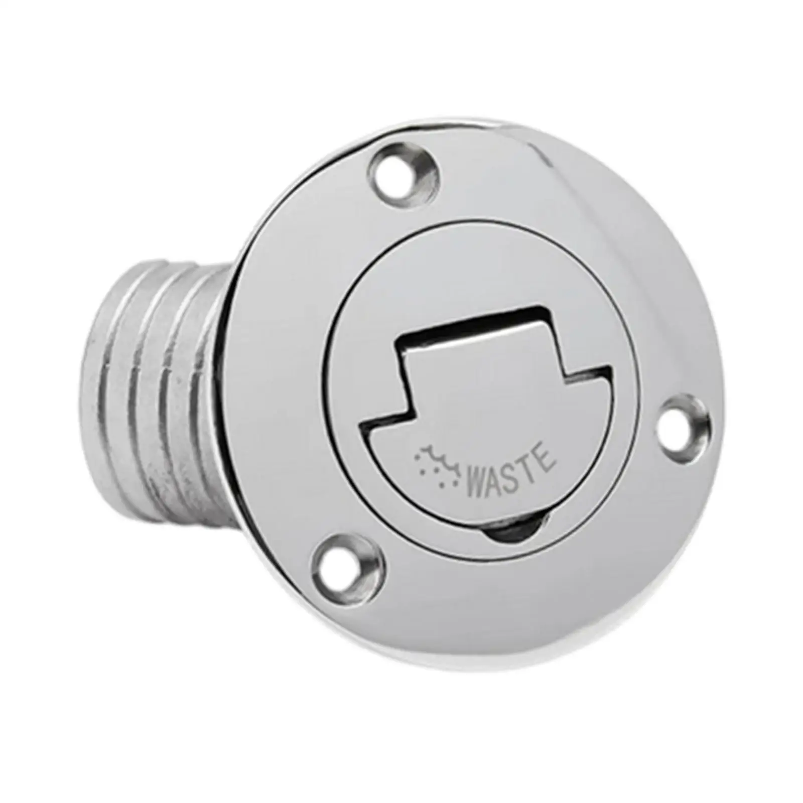 Boat Hardware Parts Stainless Steel Deck Filler Cap 50mm for Ships Yachts Caravans Trailers