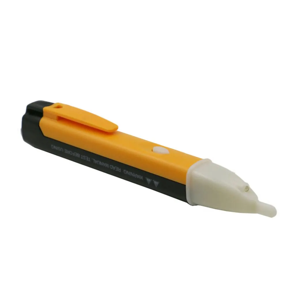 Non-Contact Current Tester LED Portable AC Induction Tester Electricity Pen Measurement by Checking Zero Fire Wire Sensitivity