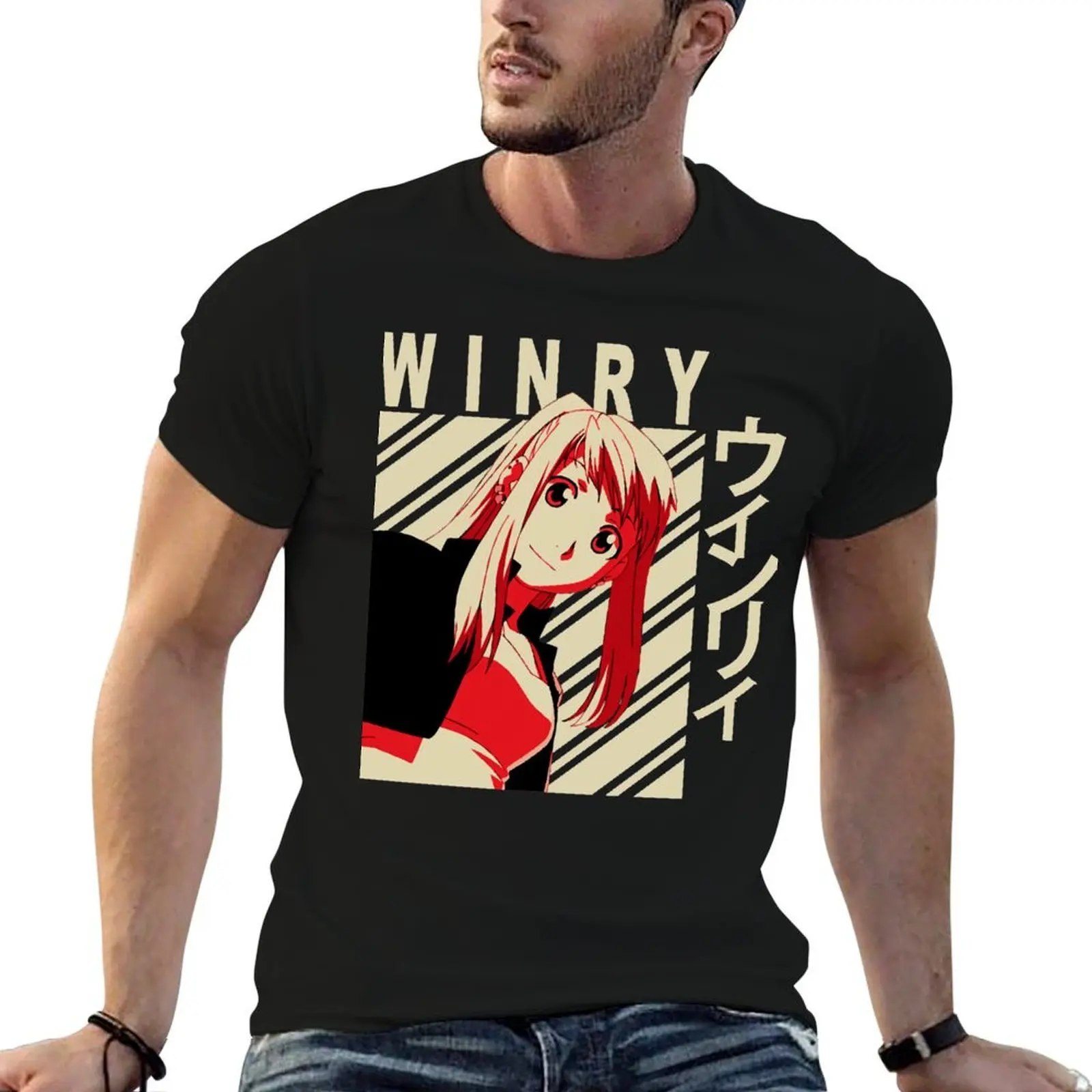 

Winry Rockbell T-Shirt t shirt man luxury t shirts for man cotton t shirts with prints T-shirt