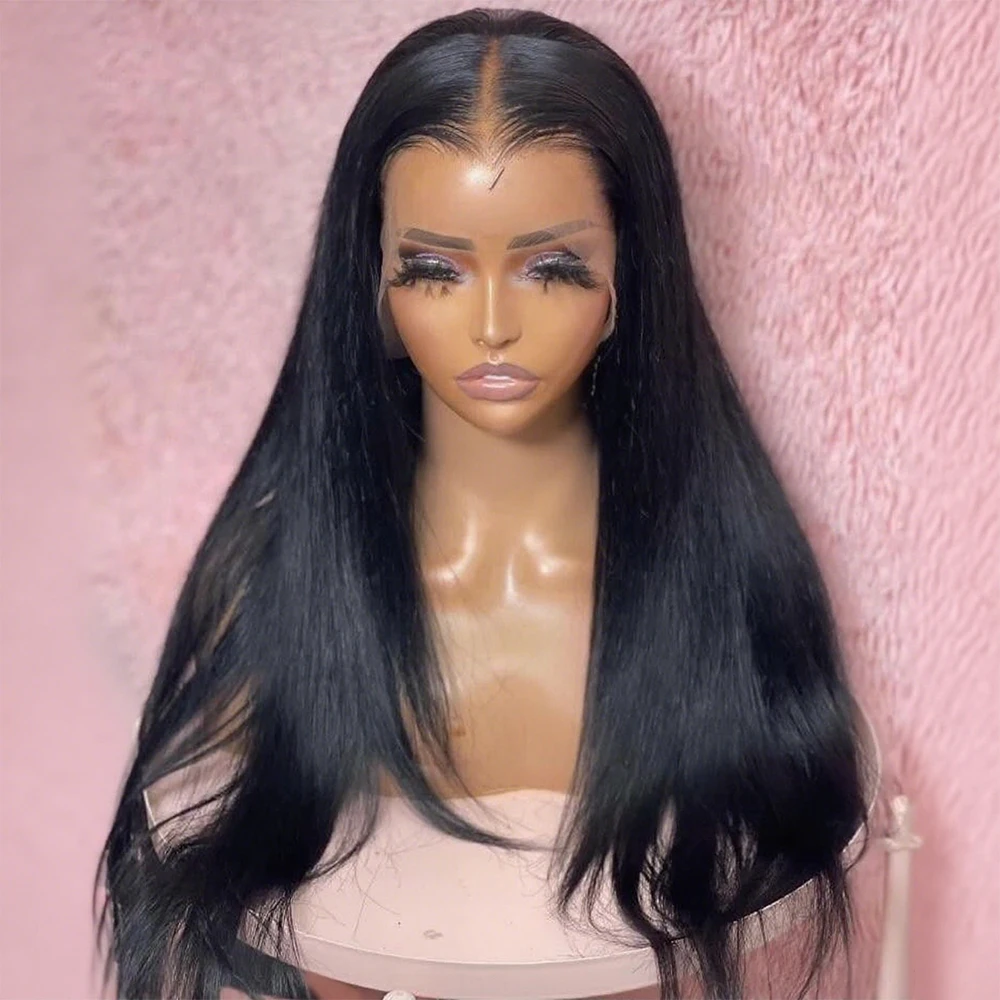 العظام مستقيم 13x6 Hd الدانتيل الشفاف أمامي خصلات الشعر المستعار الإنسان الطبيعي الأسود مستقيم الدانتيل شعر مستعار أمامي شعر الإنسان البرازيلي