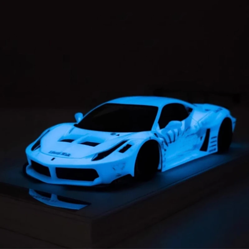 1/18 LB Silhouette Works 458GT Simulation Car Model Collection Decoration