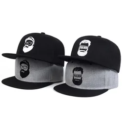 Modna czapka z daszkiem Old Man haft letnia czapki przeciwsłoneczne swobodna czapka typu Snapback regulowana czapki hip-hopowe Gorras