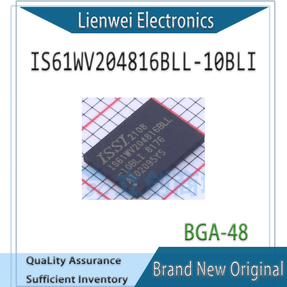 

100% New Original IS61WV204816BLL IS61WV204816BLL-10BLI IC Chipset SRAM 32MBIT BGA-48