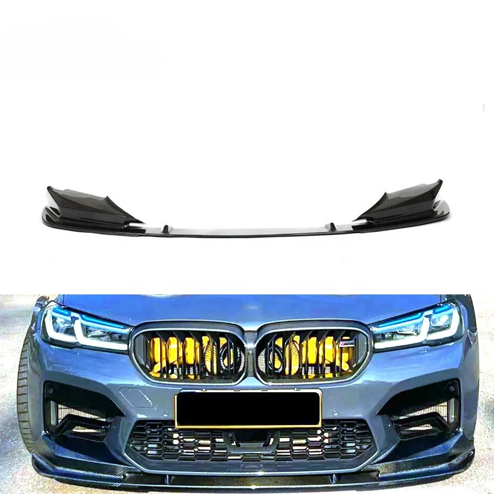 

Автомобильный Разветвитель из углеродного волокна F90 M5, губа для BMW M5 LCI, конкурс седана, 4-дверный 2021