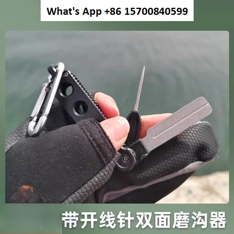 

Fishing gear multifunctional grinder Luya bait grinding hook stone grinding sheet fish hook file