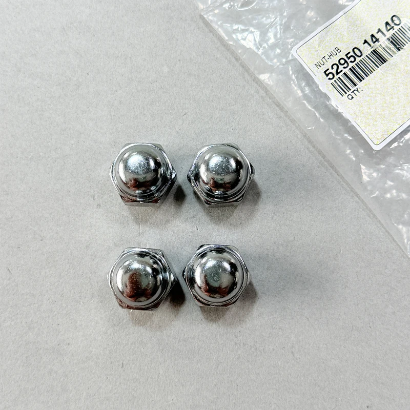 Brand Genuine 4 Pcs Tyre Screw Nut Wheel Nut for Hyundai IX25 Creta IX35 Sonata Santa Fe I40 Tucson Kia Ceed Sportage 5295014140
