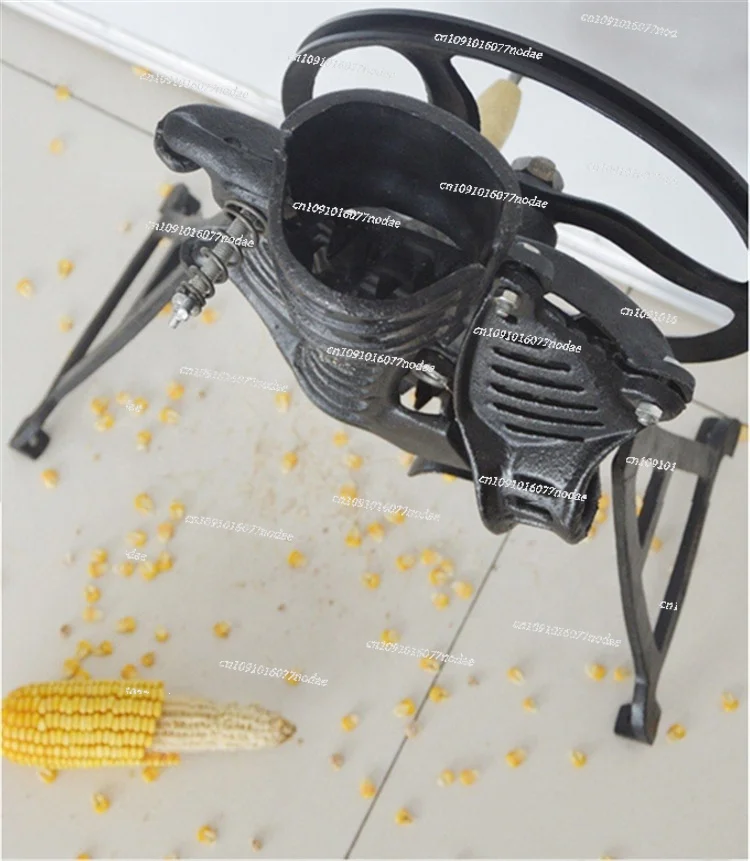 Manual Hand‑Operated Corn Sheller, Portable Household Farm Corn Threshing Machine for Corn Kernel Removing