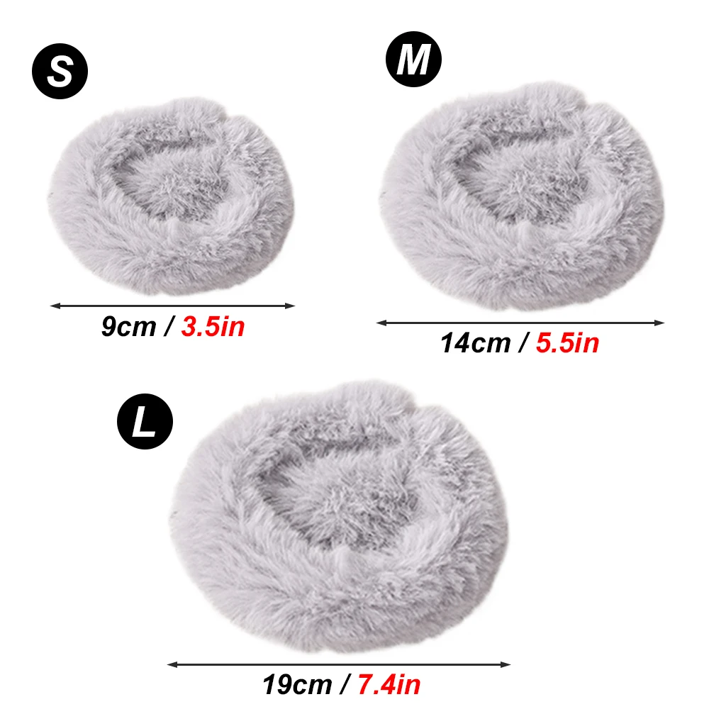 Autumn Winter Round Warm Hamster Nest Mat Bed for Small Animals Hedgehog Squirrel Mice Rats Guinea Pig Cushion Bed Pet Products