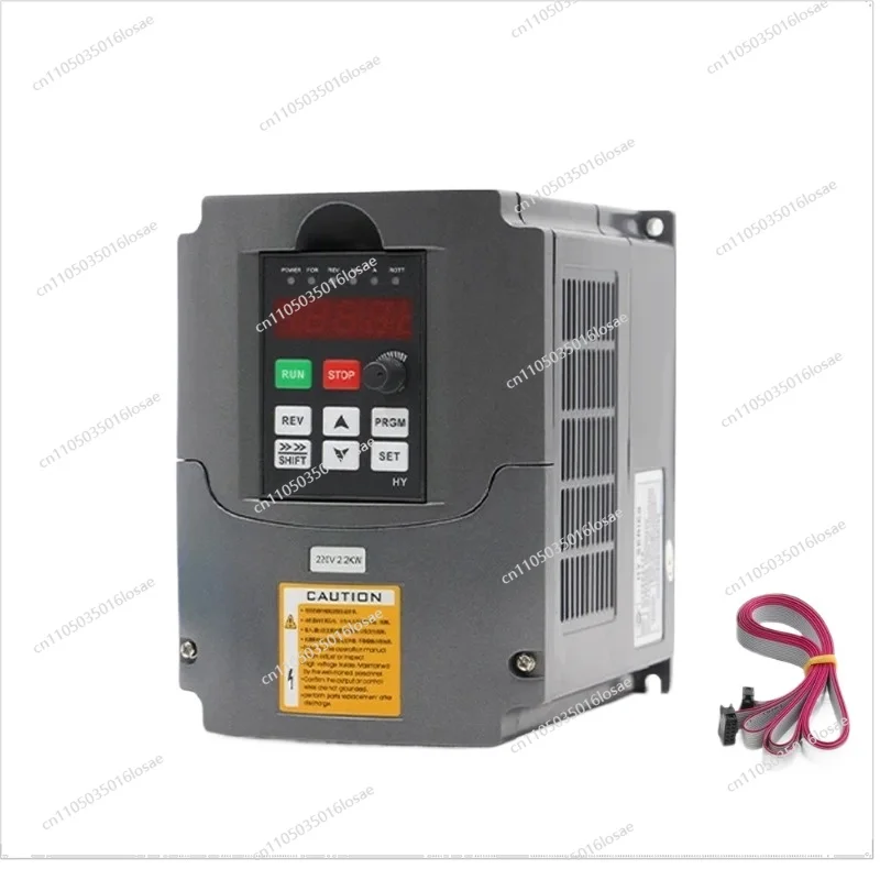 

2.2KW 110V/ 220v /380v Inverter CNC Spindle Motor Speed Control Variable Frequency Drive 0-400Hz 3P Output HY02D223B