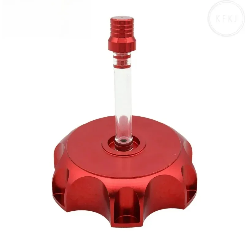 ملحقات غطاء الوقود عالية الأداء العالمي 50 مللي متر غطاء غاز سباق الألومنيوم باستخدام الحاسب الآلي للدراجات النارية 2025 جديد #4